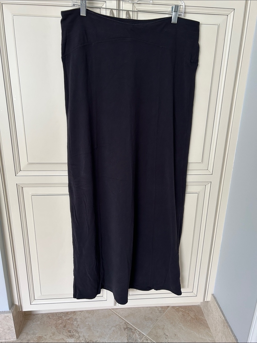 Athleta Black Maxi Skirt - Flowing Pull-On Style XL Tall